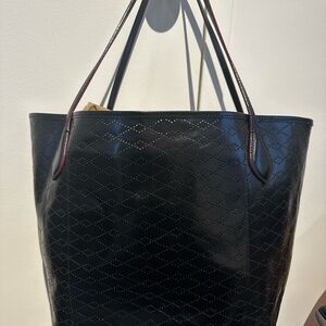 Elegant NWOT MZ Wallace Black LEATHER Tote Bag